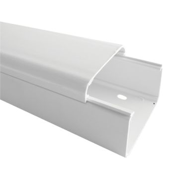 CANALPLAST TRUNKING, 78 Inch x 2.75 Inch W (2m L x 70mm W)