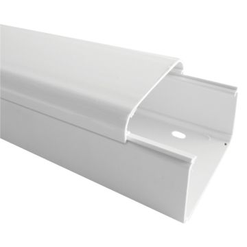 CANALPLAST TRUNKING, 78 Inch x 3.5 Inch W (2m L x 90mm W)